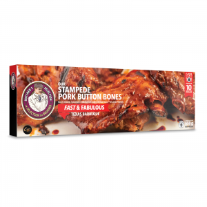 Pork Button Bones - BBQ