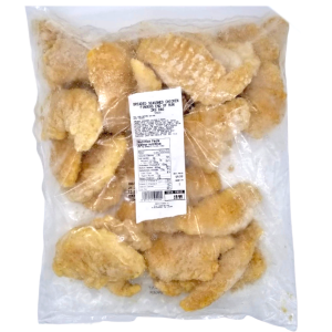 Breaded Seasoned Chicken Finger Pieces