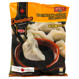 Vegetable and Chicken Dumpling