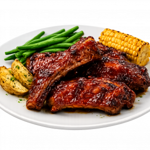 BBQ Pork Button Bones