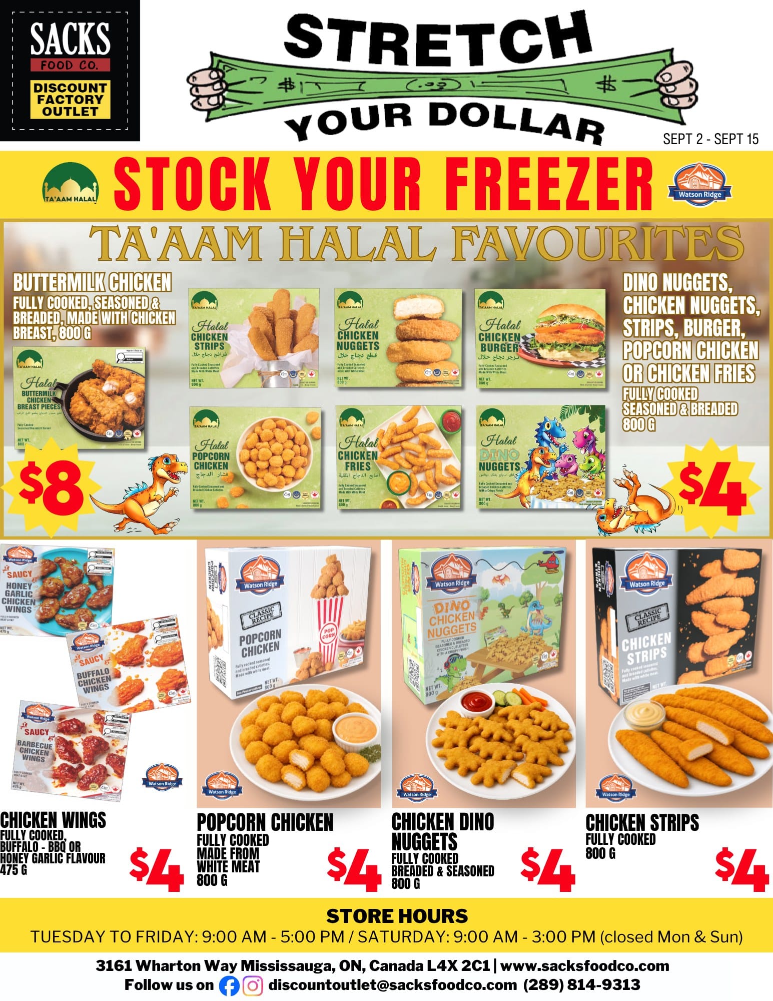 Sacks Food Co weekly flyer September 2 to September 15, 2026 Sacks Food Co weekly flyer September 2 to September 15, 2026
