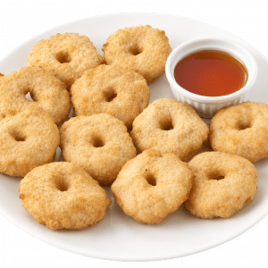 Fully Cooked Chicken Donuts serving photo