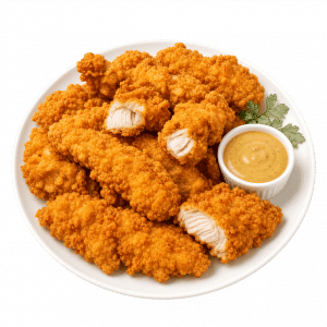 TA'AAM Halal Buttermilk Chicken Breast Pieces serving