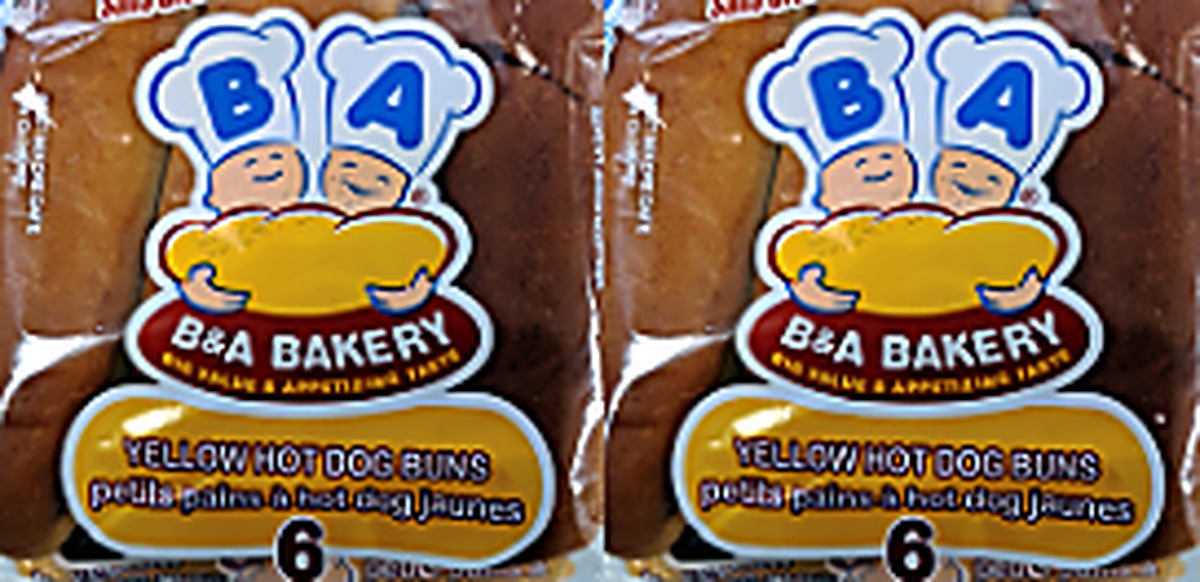 Sacks flyer B&A Bakery hotdog buns pack of 6 B&A Bakery Yellow Hot Dog Buns pack of 6