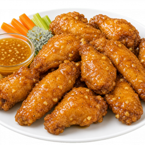 Honey Garlic Chicken Wings